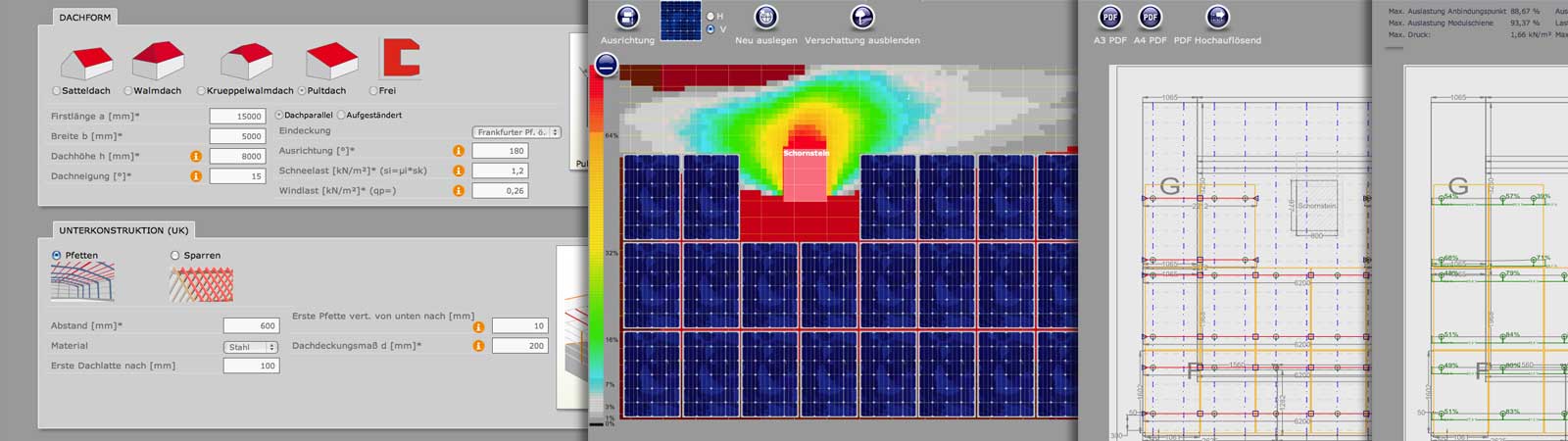 PV-Montage Pfannendach